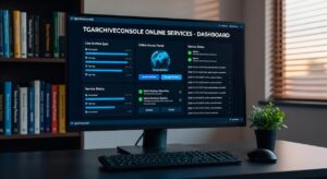 does tgarchiveconsole provide online services