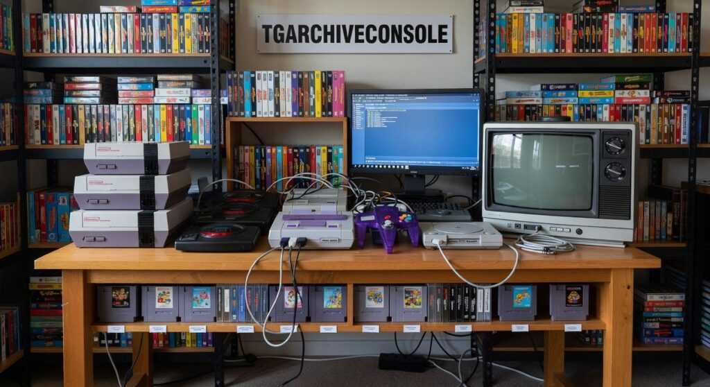 tgarchiveconsole set up