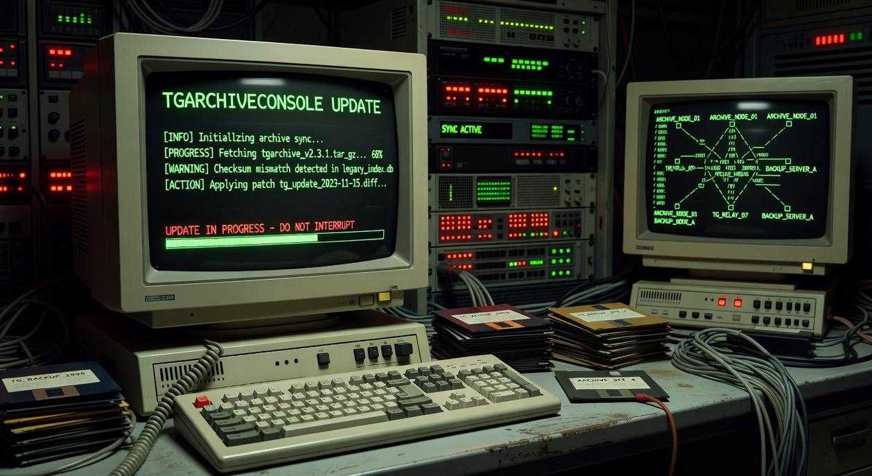tgarchiveconsole update