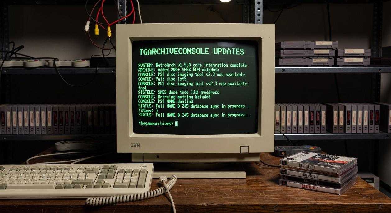 Tgarchiveconsole Updates by Thegamearchives